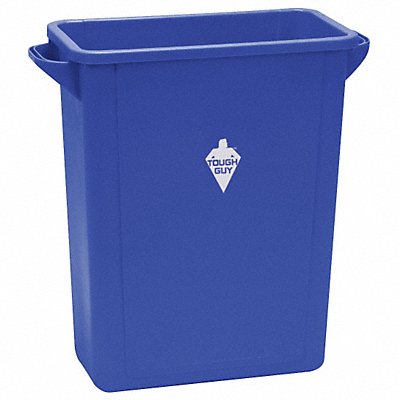 D2104 Waste Receptacle Rectangular 16 gal Blue MPN:4PGU7