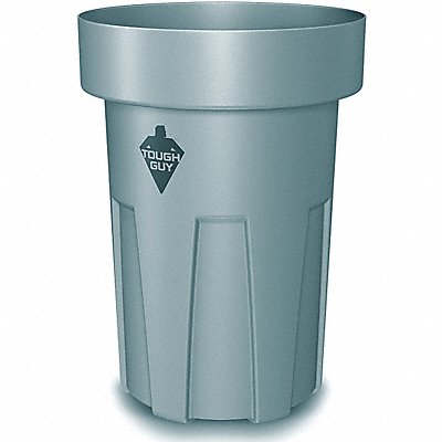 Trash Can 30 gal Gray MPN:4WNZ1