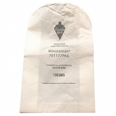 Vacuum Bag Paper 1-Ply Reusable PK10 MPN:10E085