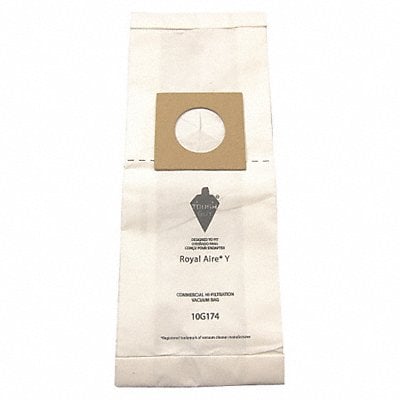 Vacuum Bag Paper 2-Ply Reusable PK10 MPN:10G174