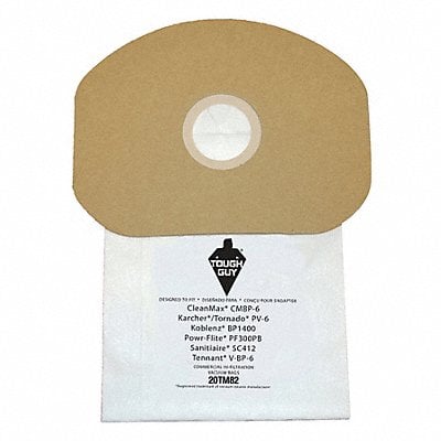 Vacuum Bag Paper 2-Ply Reusable PK10 MPN:20TM82