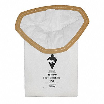 Vacuum Bag Paper 2-Ply Reusable PK10 MPN:20TM84