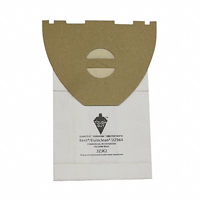 Vacuum Bag Paper 2-Ply Reusable PK10 MPN:3ZJK2