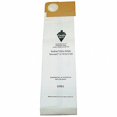 Vacuum Bag Paper 2-Ply Reusable PK10 MPN:5KRE5