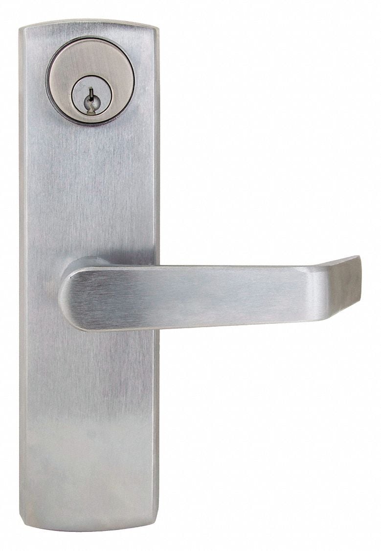 Exit Device Trim Lever Satin Chrome MPN:TLESC-30-626