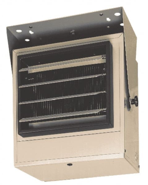 Fan Forced Unit Heater: 17065 Btu/h Heating Capacity, Three Phase, 240V MPN:H3H5605T