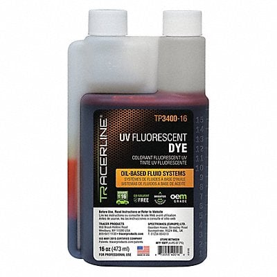 UV Leak Detection Dye 16 oz Size MPN:TP3400-16