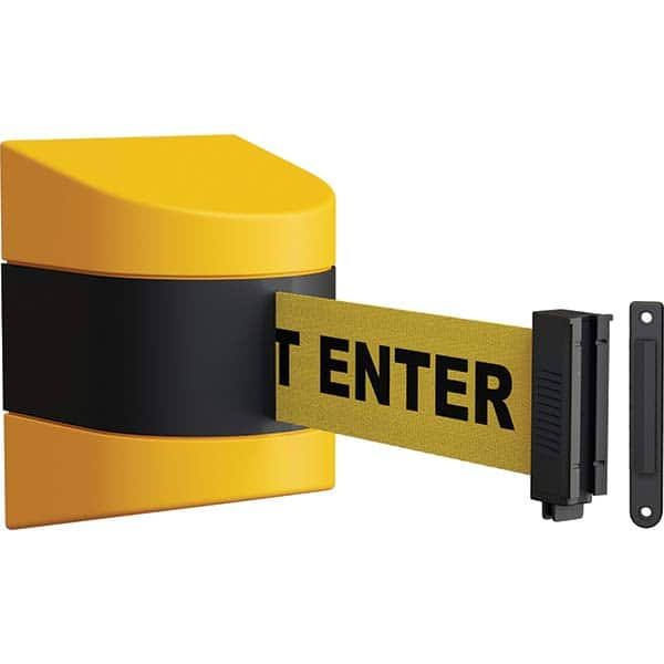 Wall-Mount Retractable Belt Barrier: Black MPN:WMX140-YW-CAUYB