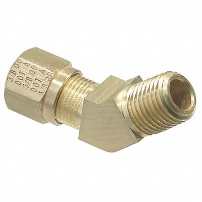 Male Elbow Compression Brass 1/8In Pipe MPN:980-4NS