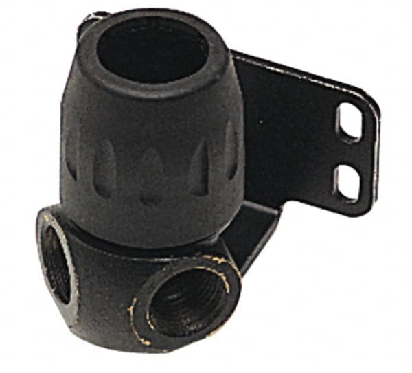 Air Hose 90 degrees Two Port Wall Bracket: Plastic MPN:6684 25 22