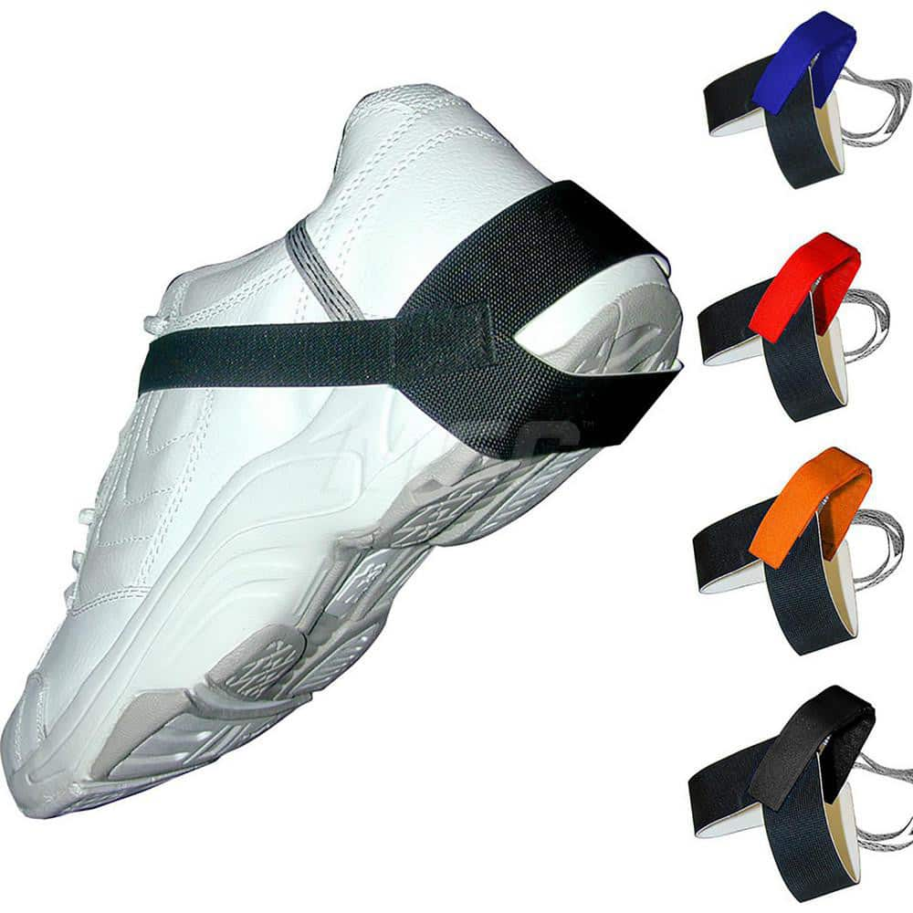 Grounding Shoe Straps, Strap Type: Antistatic Heel Strap , Attachment Method: Hook & Loop , Material: Rubber , Disposable: No , Resistor: Yes  MPN:HG1360XL