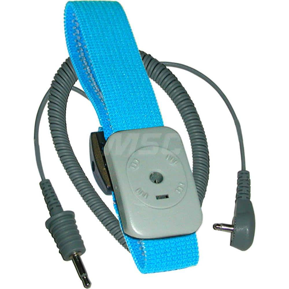 Grounding Wrist Straps, Attachment Method: Snap Lock , Disposable: No , Material: Fabric , Resistor: Yes  MPN:WB0070n