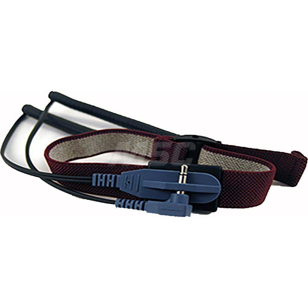 Grounding Wrist Straps, Attachment Method: Snap Lock , Disposable: No , Material: Fabric , Resistor: Yes , Grounding Cord Included: Yes  MPN:WB2695P10