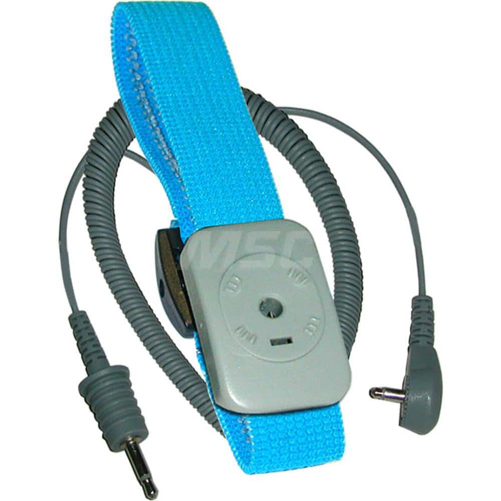 Grounding Wrist Straps, Attachment Method: Snap Lock , Disposable: No , Material: Fabric , Resistor: Yes , Grounding Cord Included: Yes  MPN:WB7200