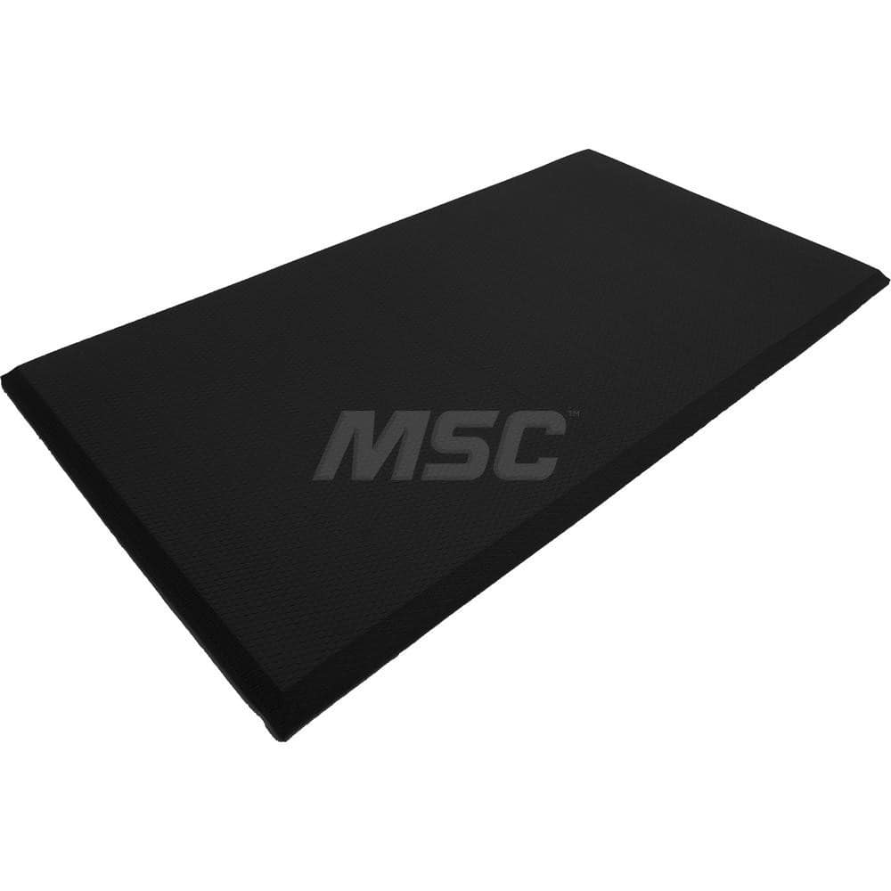 Anti-Static Floor Mat: Static Dissipative, Rubber & Foam, 36