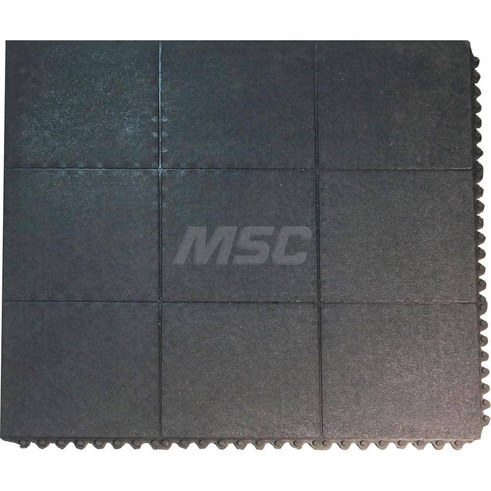 Anti-Static Floor Mat: Static Dissipative, Rubber, 36