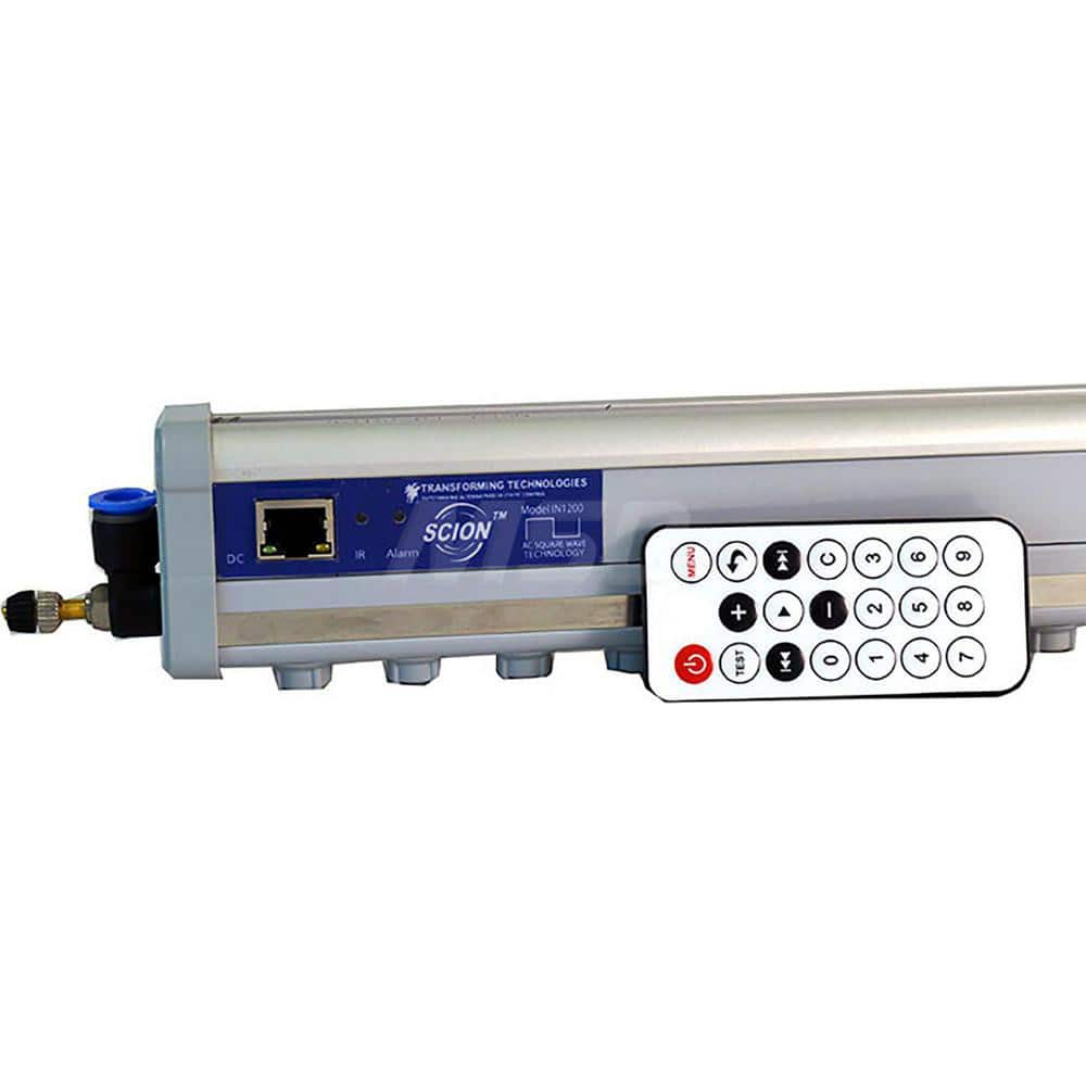 Air Ionizers, Maximum Air Flow: 100psi , Ion Output: AC, 68KHz , Power Rating: 10W , Input Voltage: 240.00 , Output Voltage: 5kV  MPN:IN1200-12