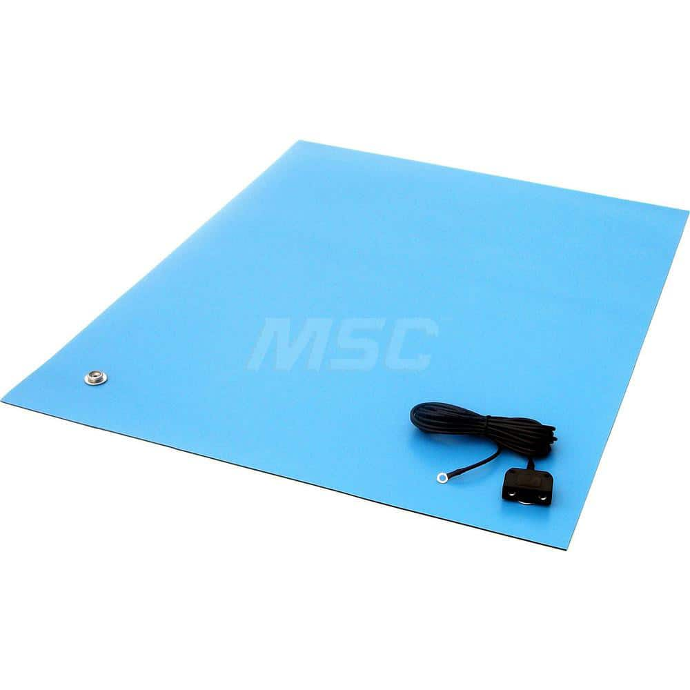 Anti-Static Table Mat: Static Dissipative, Rubber, 30