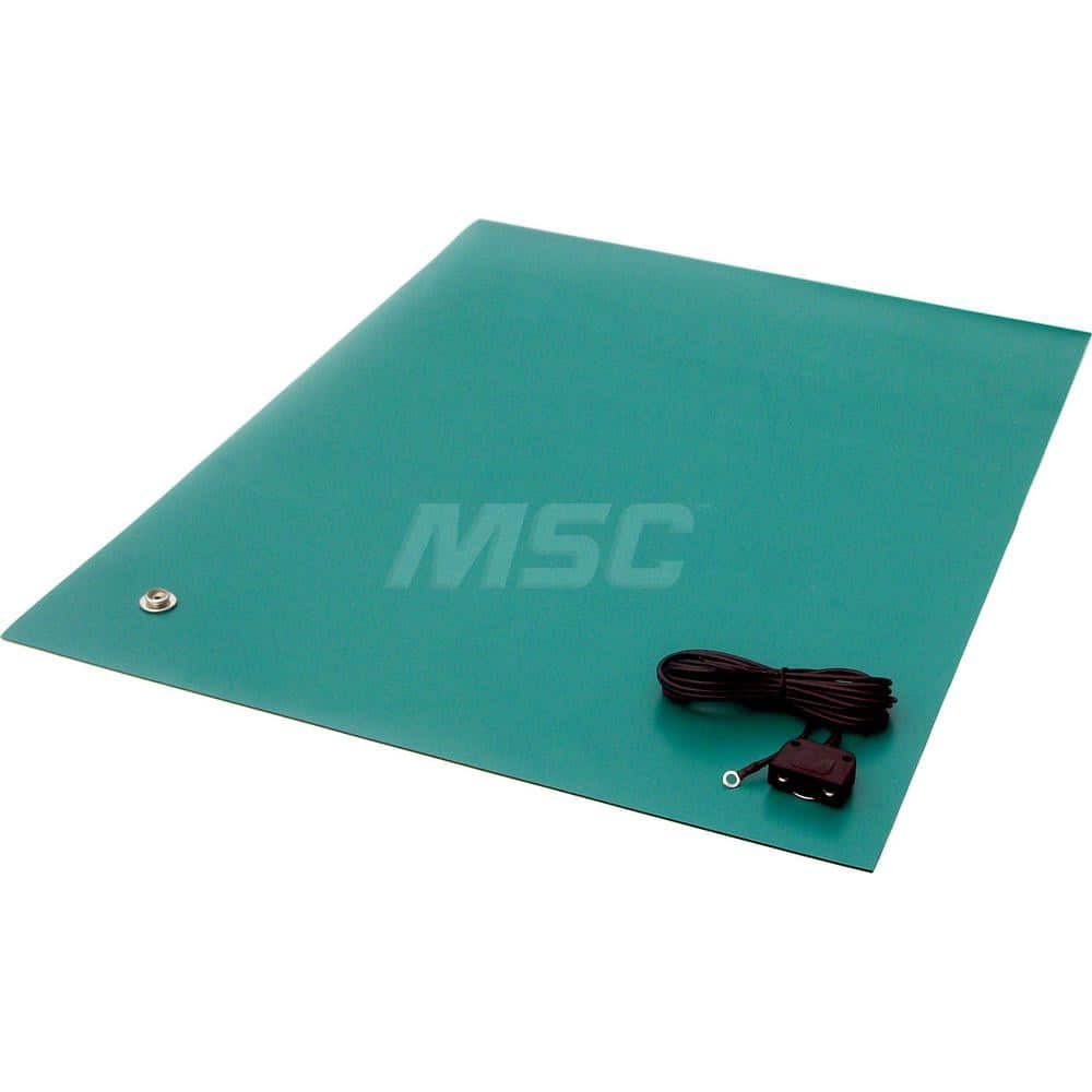 Anti-Static Table Mat: Static Dissipative, Rubber, 30