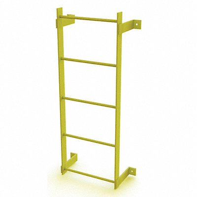 Ladder Safety Yellow Steel 500lb 4 ft 2 MPN:WLFS0105-Y