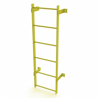 Ladder Safety Yellow Steel 500lb 5 ft 2 MPN:WLFS0106-Y