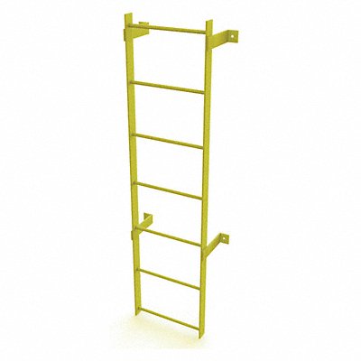 Ladder Safety Yellow Steel 500lb 6 ft 2 MPN:WLFS0107-Y