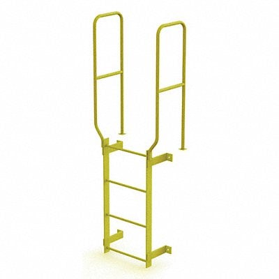 Ladder Safety Yellow Steel 450lb 7 ft MPN:WLFS0204-Y