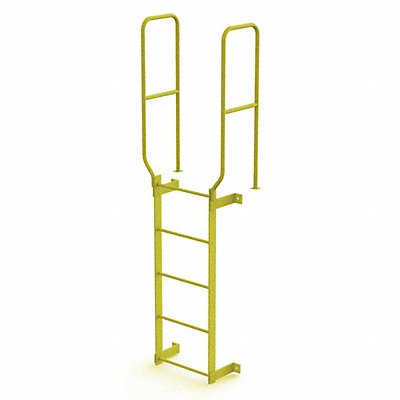 Ladder Safety Yellow Steel 450lb 8 ft MPN:WLFS0205-Y