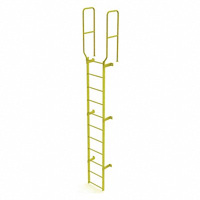 Ladder Safety Yellow Steel 450lb 14 ft MPN:WLFS0211-Y