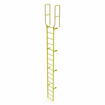 Ladder Walk-Thru Fixed Steel 16-Rung MPN:WLFS0216-Y