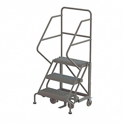 Rolling Ladder 3 Step Steel Serrated MPN:KDEC103242