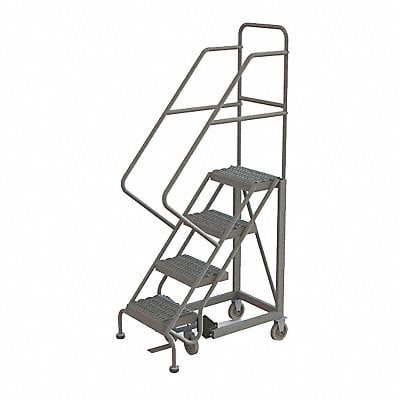 Rolling Ladder 4 Step Steel Serrated MPN:KDEC104162