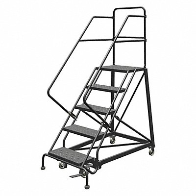 Rolling Ladder 5 Step Steel Perforated MPN:KDEC105246