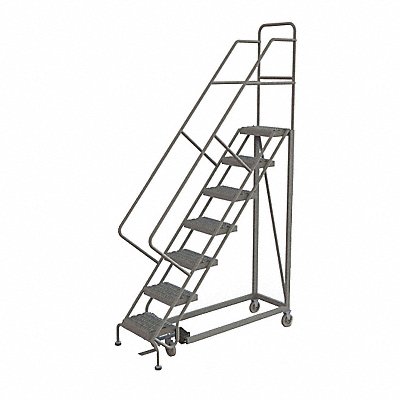 Rolling Ladder 7 Step Steel Serrated MPN:KDEC107162