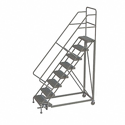 Rolling Ladder 8 Step Steel Perforated MPN:KDEC108246