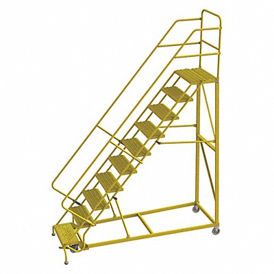 Rollng Ladder Steel Safety Angle 10-Step MPN:KDEC110242-Y