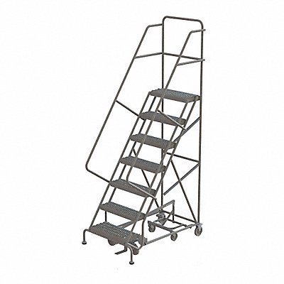 Rolling Ladder 7 Step Steel Serrated MPN:KDED107242