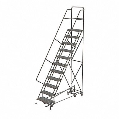 Rolling Ladder 11 Step Steel Serrated MPN:KDED111242