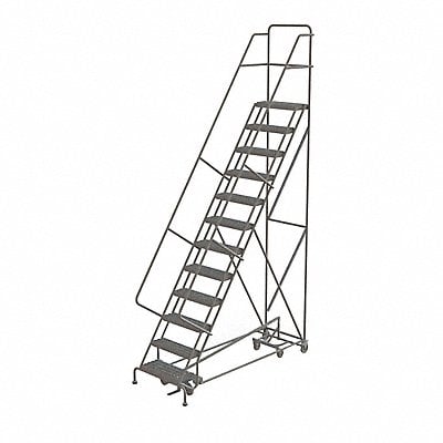 Rolling Ladder 12 Step Steel Serrated MPN:KDED112242