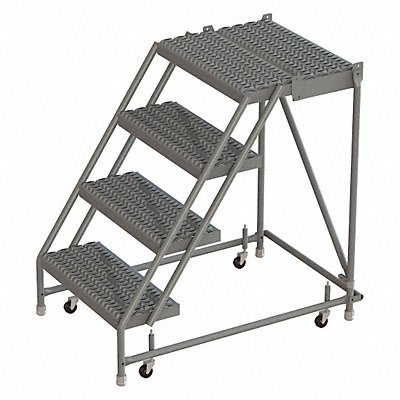 Rolling Ladder 4 Step Steel Serrated MPN:KDSR004242-D2