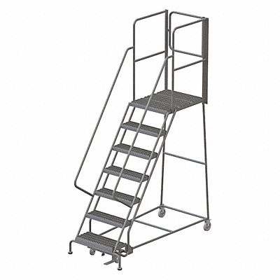 Rolling Ladder 7 Steps Load Cap. 450lb. MPN:KDSR107242-XR