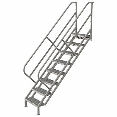 Stair Unit Steel 8 Steps 450 lb Ld Cap. MPN:WISS108242