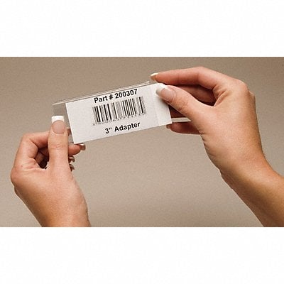 Label Holder Clear Smooth Slide-In PK25 MPN:TR-0813