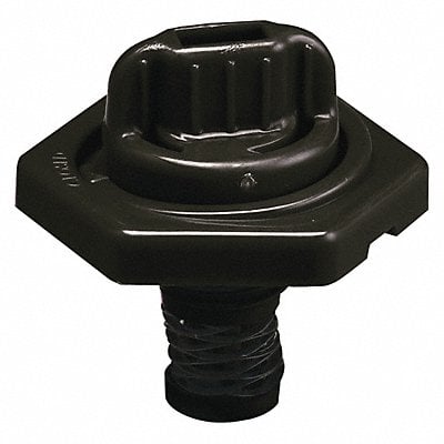 Breather Vent HDPE 1.50 in H Black MPN:24010