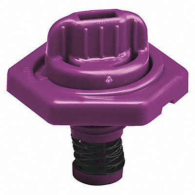 Breather Vent HDPE 1.50 in H Purple MPN:24016