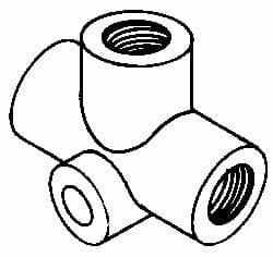 4 Port, 5/16-24 x 5/16-24 Thread, Central Lubrication System Junction MPN:JD-04