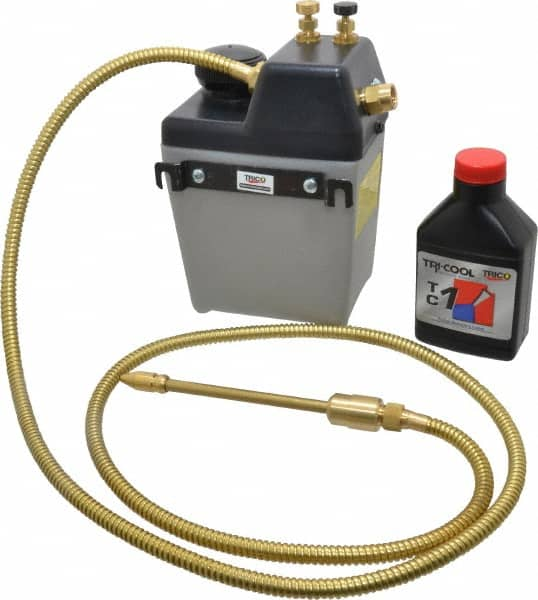 Tank Mist Coolant System: 1 Qt Polyethylene Tank, 1 Outlet MPN:30541