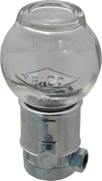 1 Outlet, Glass Bowl, 8 Ounce Constant-Level Oil Reservoir MPN:30005