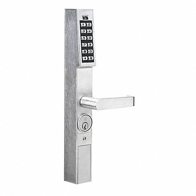 Electronic Lock Satin Chrome 12 Button MPN:DL1200/26D1