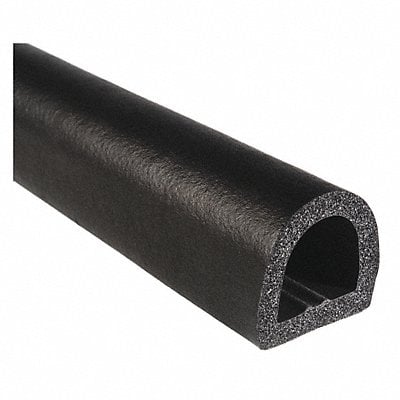 Rubber Seal D-Shaped 1 in H 100 ft L MPN:X5272HT-100